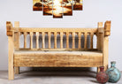 Pulikat, wooden sofa with storage space