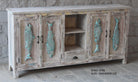 Jhund, decorated wooden cabinet