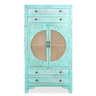 Ganga turquoise vintage cabinet